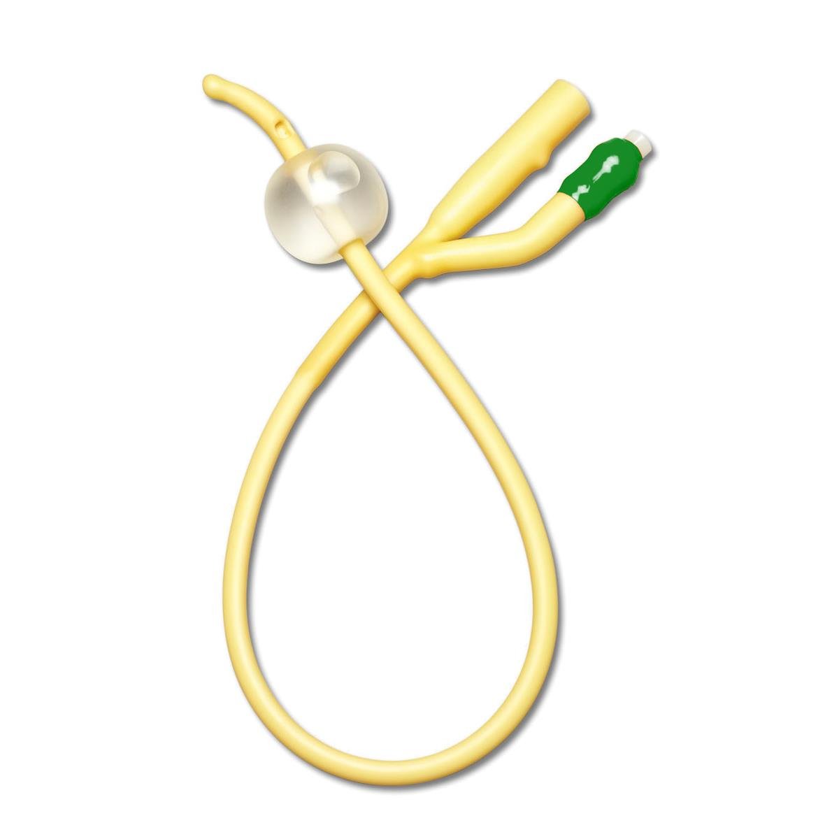 Coude Tip Silicone Foley Catheter
