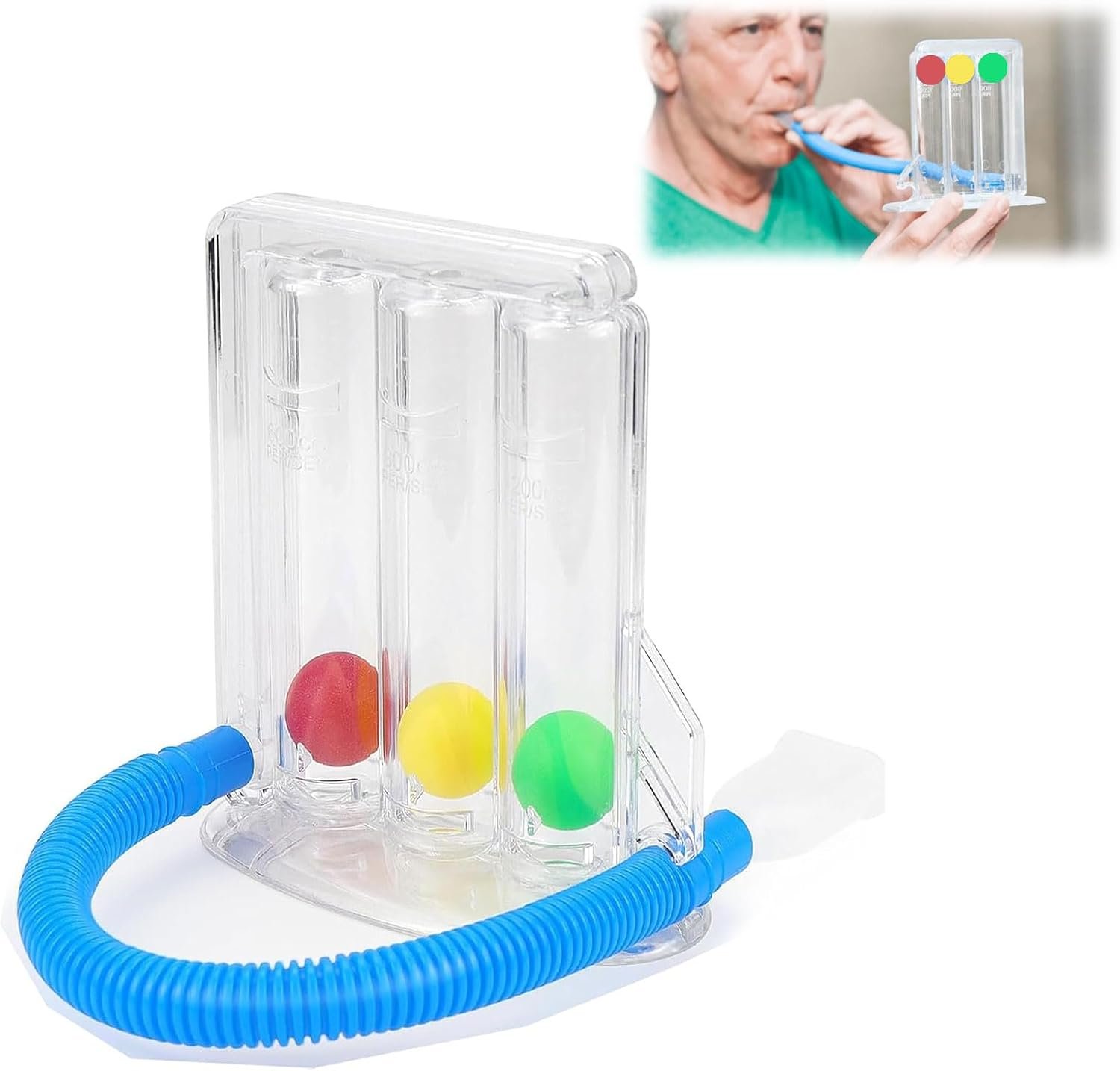 Three-Ball Spirometer